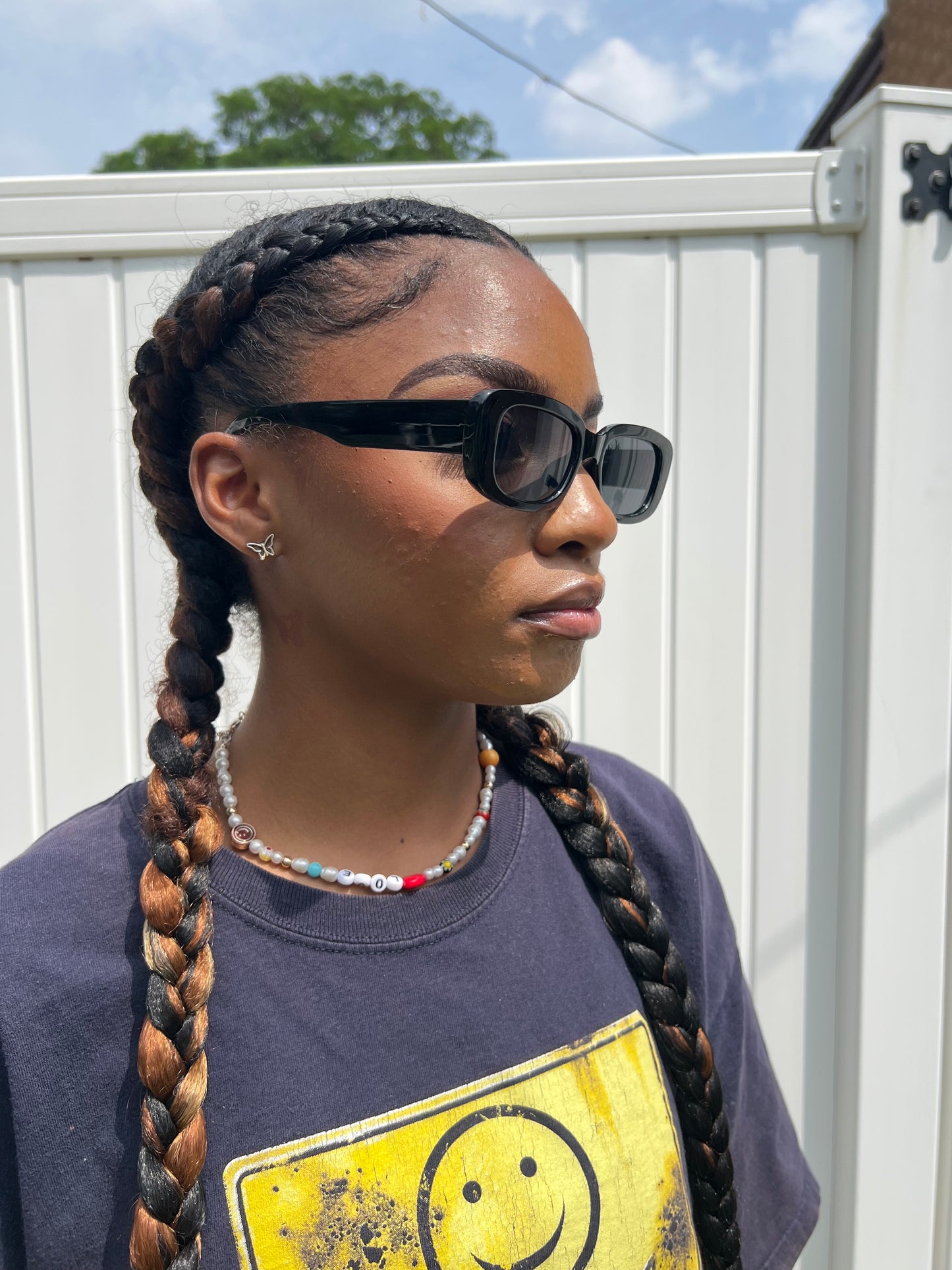About Last Night Rectangle Sunglasses