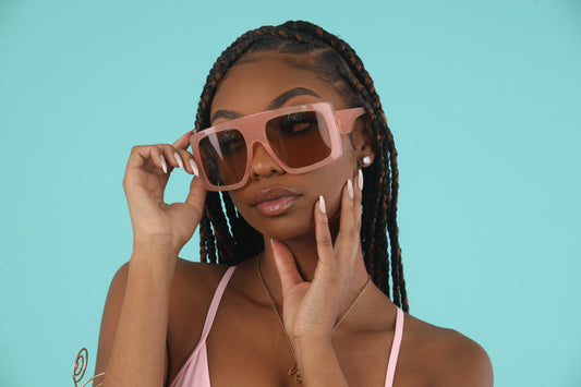 Here For The Aesthetics Oversized Sunglasses